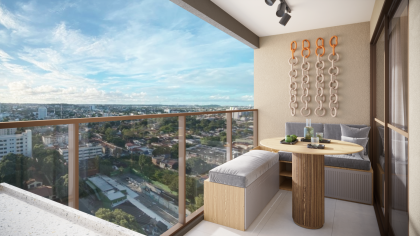 Belém Boulevard /Apartamentos com 3 quartos, suíte e varanda gourmet