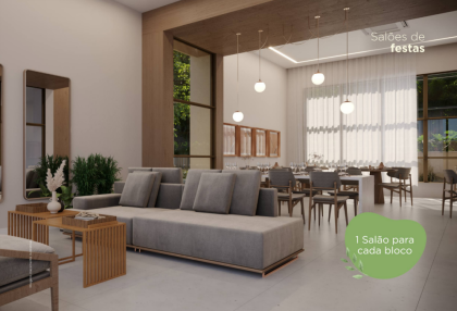 ?Belem Boulevard - Oportunidade única em Campo Grande! AP de 3 Quartos - Lazer completo! ?