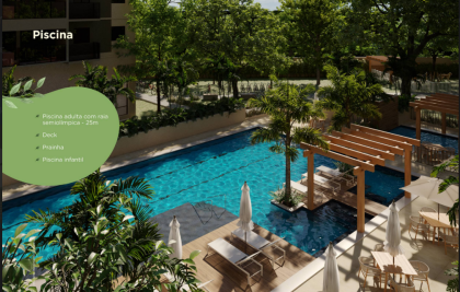 ?Belem Boulevard - Oportunidade única em Campo Grande! AP de 3 Quartos - Lazer completo! ?