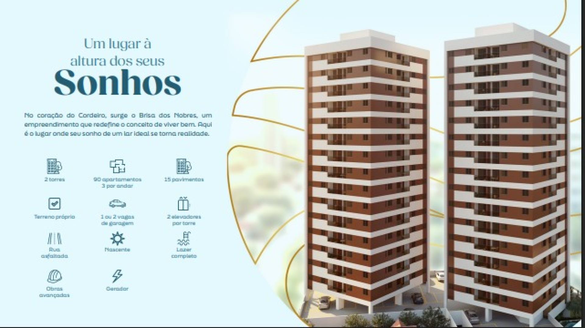 Brisas dos Nobres - Apartamentos a Venda em Recife!