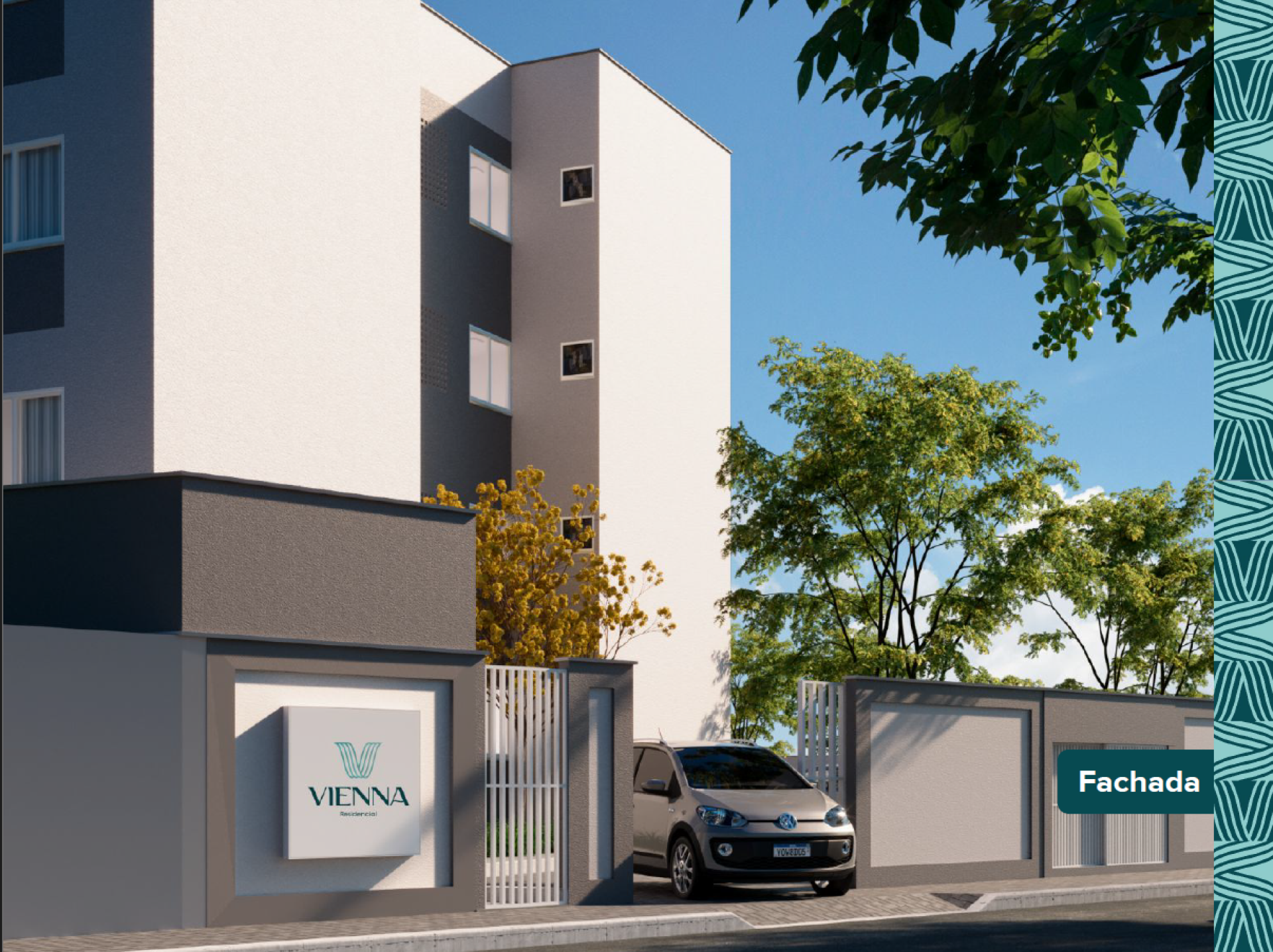 Residencial Vienna l 2 quartos no centro de Paulista!