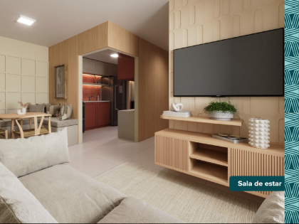 Residencial Vienna l 2 quartos no centro de Paulista!
