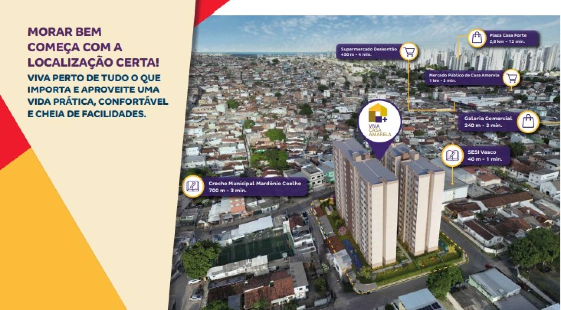 Viva Casa Amarela - Apartamentos a venda em Recife em Casa Amarela