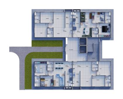 Alameda dos Corais | Apartamento 2 quartos com suíte