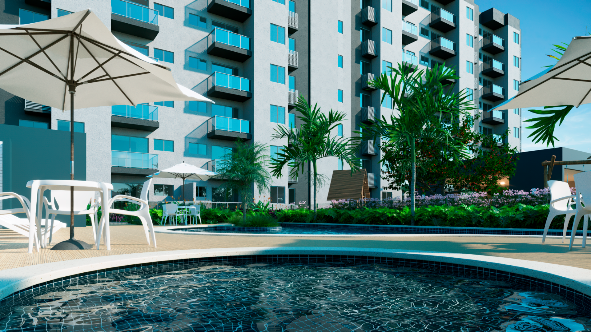 Pátio Nattú | Apartamento 2 quartos com possibilidade de sinal 0!!!!