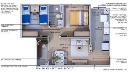 Residencial Real Palace - Camaragibe/PE | Seu apê MRV com lazer, segurança e condições facilitadas!