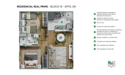 Residencial Real Prime - Camaragibe/PE | Seu novo apê com lazer completo e condições imperdíveis!