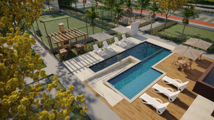 Capibaribe Prime - Apartamentos na Várzea com Área de Lazer completa - Entrada Facilitada