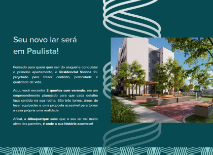 Residencial Vienna – More com qualidade, conforto e localização estratégica em Paulista-PE
