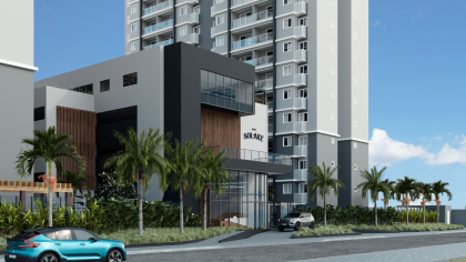 Pátio Solare, 2 quartos, suíte e varanda / 400m do Shopping Recife