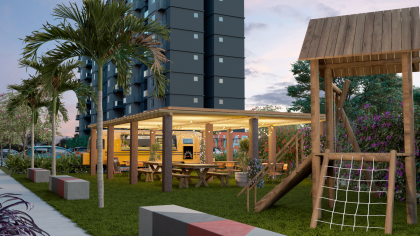 Aurora dos Pássaros – Viva no bairro planejado mais completo do Centro de Paulista