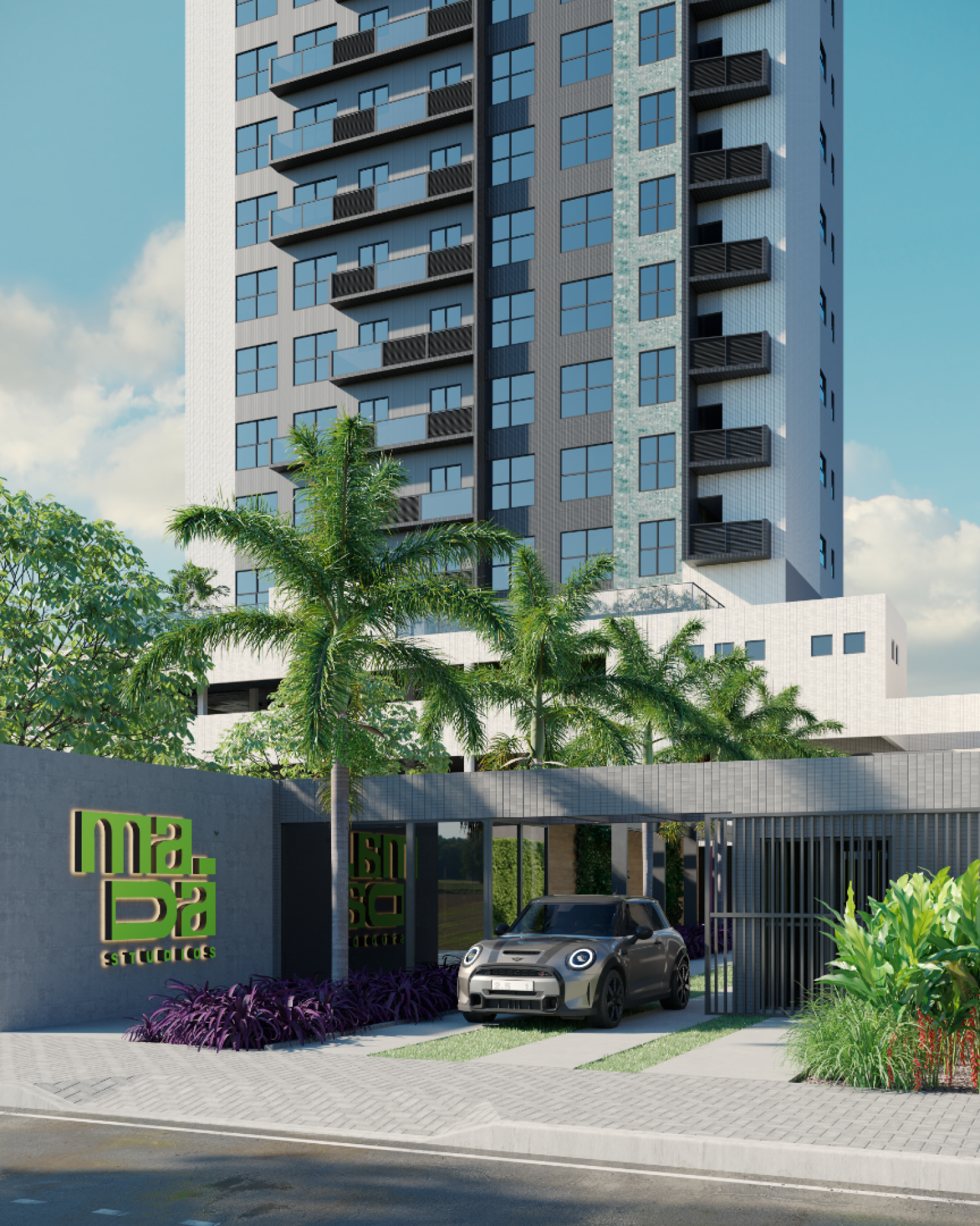 Madá Studio |Seu grito de independencia!| Studios 24m² a 27m² | 1 Quarto