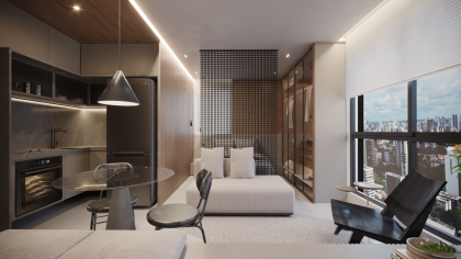 Madá Studio |Seu grito de independencia!| Studios 24m² a 27m² | 1 Quarto