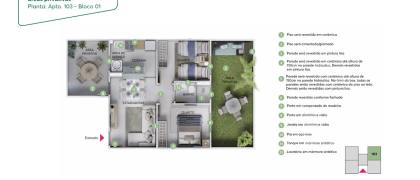 Candeias Garden - MRV | 2 Quartos com Varanda em Jaboatão dos Guararapes