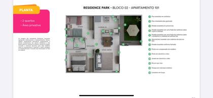 Residence Park – Apartamentos com 2 quartos em Barra de Jangada, Jaboatão dos Guararapes/PE