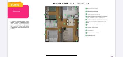 Residence Park – Apartamentos com 2 quartos em Barra de Jangada, Jaboatão dos Guararapes/PE
