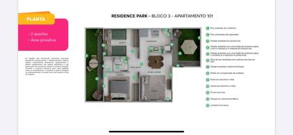 Residence Park – Apartamentos com 2 quartos em Barra de Jangada, Jaboatão dos Guararapes/PE