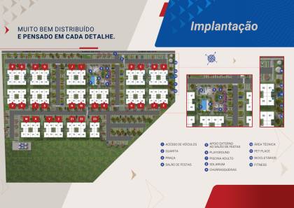 Viva Vida Brisas de Igarassu | Apartamento Para Vender no Bairro de Santa Luzia em Igarassu