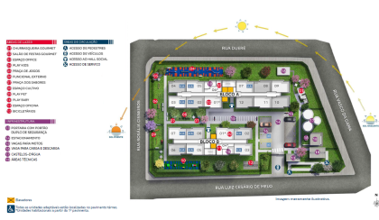 Viva Casa Amarela / Apartamento com 2 quartos no Vasco da Gama
