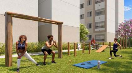 Viva Casa Amarela / Apartamento com 2 quartos no Vasco da Gama