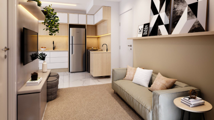 Viva Casa Amarela / Apartamento com 2 quartos no Vasco da Gama