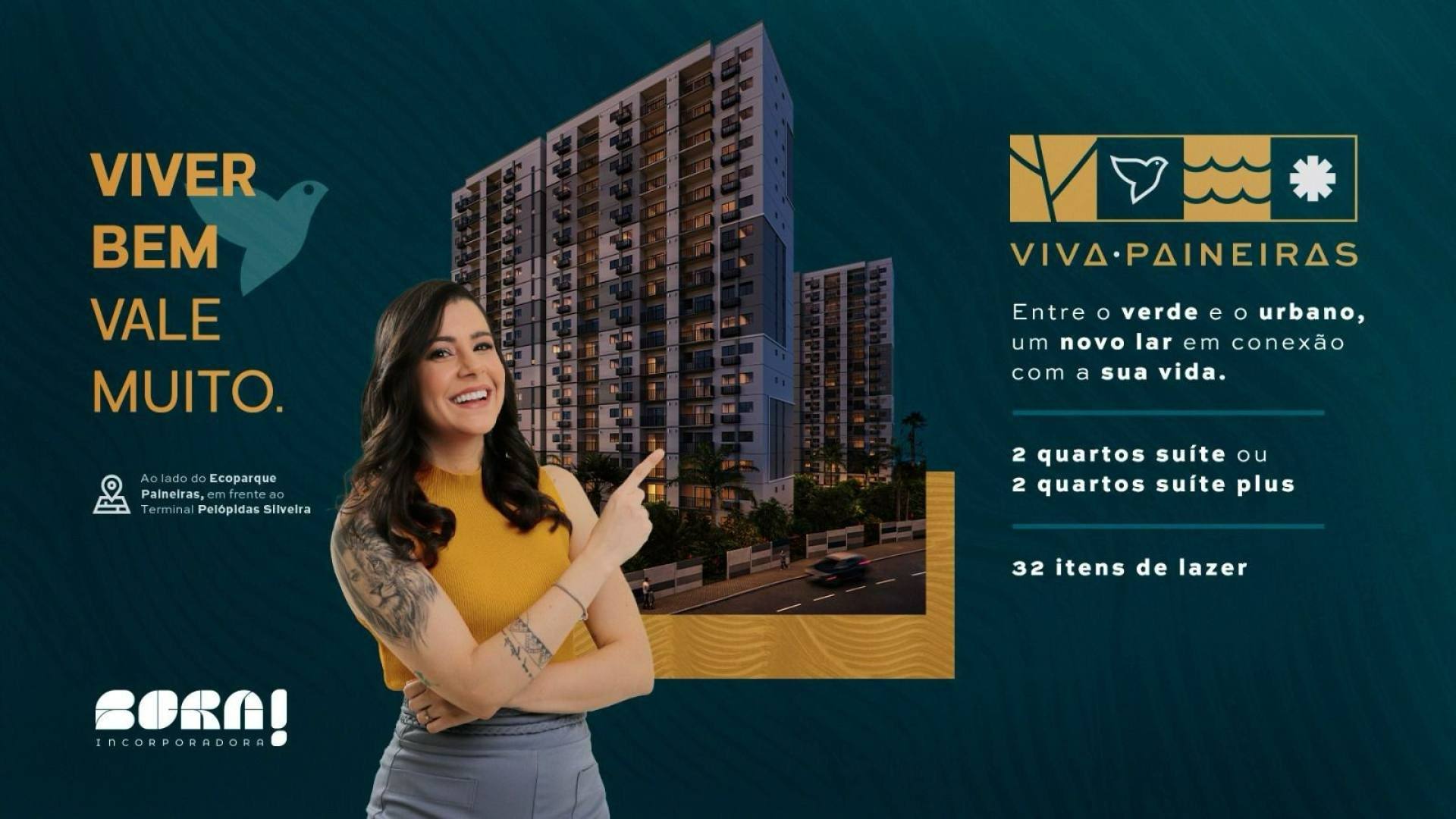 Viva Paineiras | apartamento no Centro de Paulista