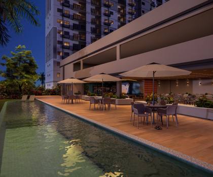 Viva paineiras condomínio clube | apartamento no centro de Paulista