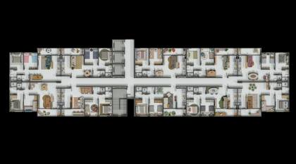 Viva paineiras condomínio clube | apartamento no centro de Paulista