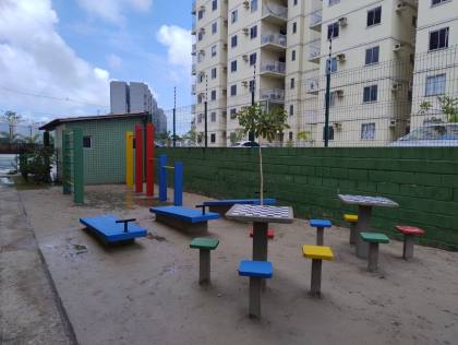 Aurora dos Montes condomínio clube - Apartamento no centro de Paulista