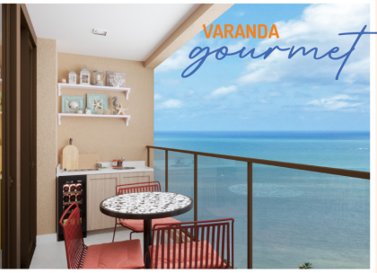 Maria Farinha Flats Residence – Studios, 2 e 3 Quartos com Lazer de Resort