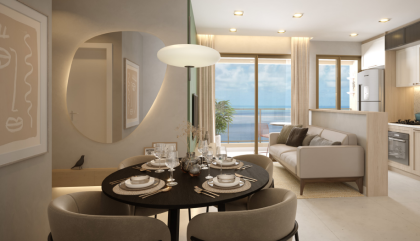 Maria Farinha Flats Residence – Studios, 2 e 3 Quartos com Lazer de Resort