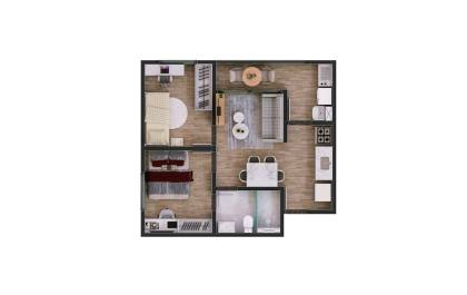 Janga Garden | Apartamento dois quartos no Janga