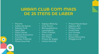 Citta San Martin / 2 quartos / Lazer completo