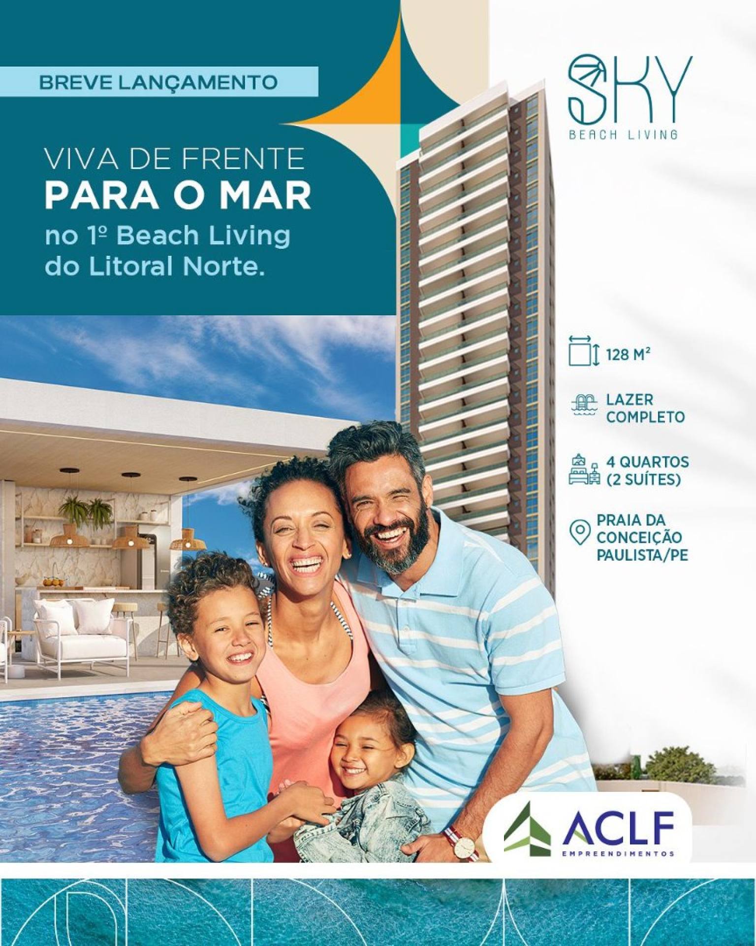 Sky Beach Living | Lançamento na Praia de Conceição | Paulista-PE