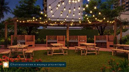 Viva Paineiras | Apartamento suíte e varanda gourmet