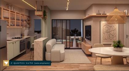 Viva Paineiras | Apartamento suíte e varanda gourmet