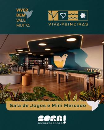 Viva Paineiras | 2 quartos 1 suíte | 32 itens de área de lazer