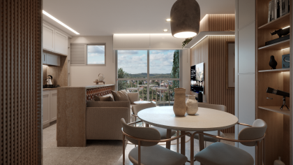 Aurora dos Pássaros | Apartamento dois quartos no centro de Paulista