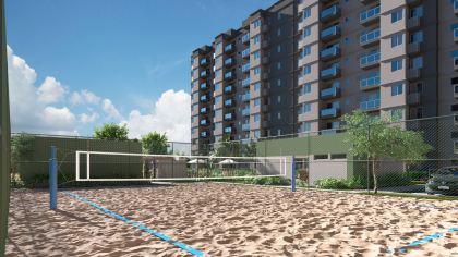 Aurora dos Pássaros | Apartamento dois quartos no centro de Paulista