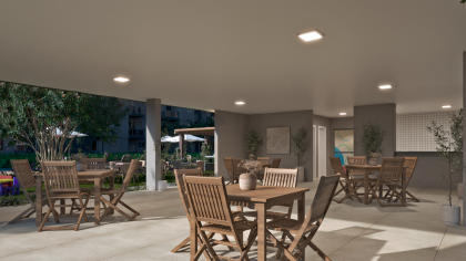 Aurora dos Pássaros | Apartamento dois quartos no centro de Paulista