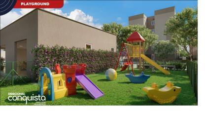 Conquista Paulista Residence / Apt com 2 quartos e laser completo