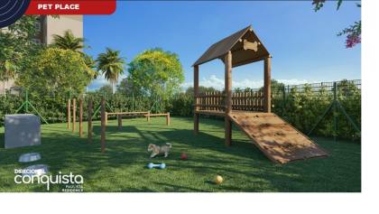 Conquista Paulista Residence / Apt com 2 quartos e laser completo