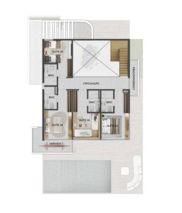 Beach Class Manguinhos | Casa com 5 suítes em Carneiros