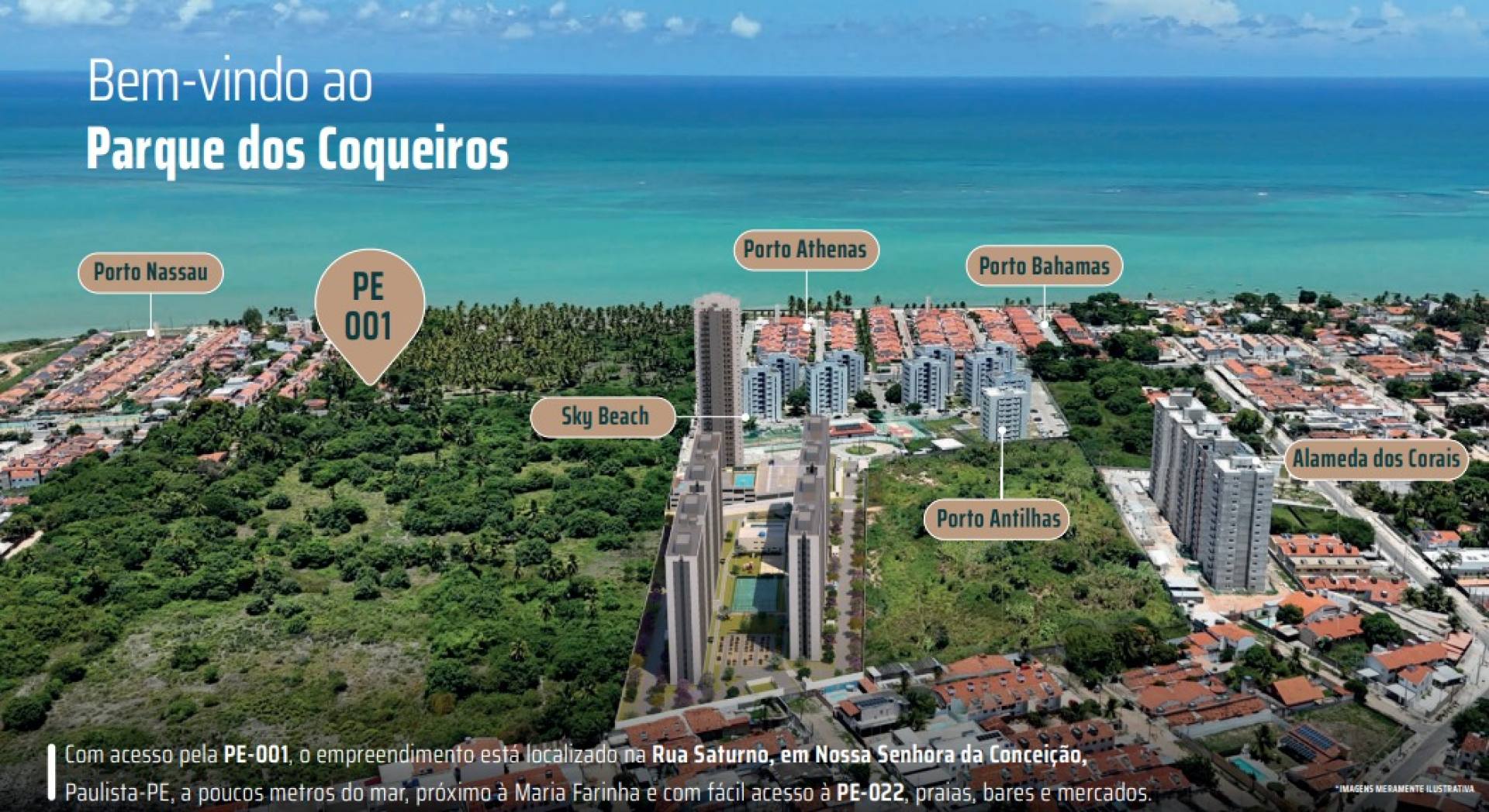 Parque dos Coqueiros - Apartamentos a venda em Paulista Minha Casa Minha Vida
