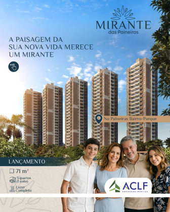 Mirante das Paineiras | Apartamento de 3 Quartos com Varanda Gourmet