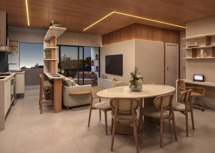 Viva Paineiras | Apartamento de 2 Quartos com Varanda Gourmet