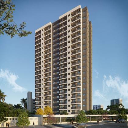 MOOD AURORA | Apartamento com 2 quartos 1 suítes -  Avenida Cruz Cabugá