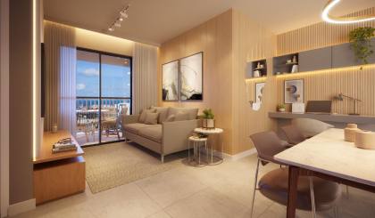 MOOD AURORA | Apartamento com 2 quartos 1 suítes -  Avenida Cruz Cabugá