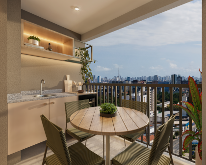 MOOD AURORA | Apartamento com 2 quartos 1 suítes -  Avenida Cruz Cabugá
