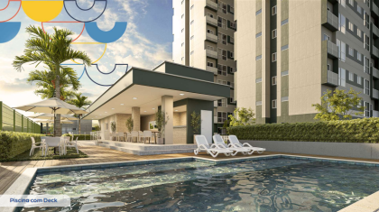 Engenho Paulista|Apartamento com lazer completo